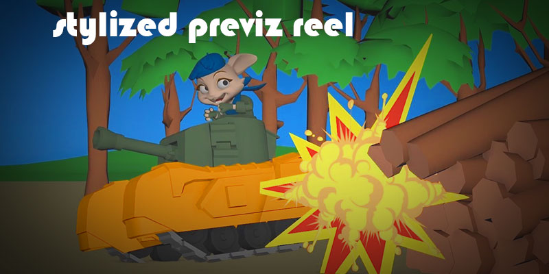 Stylized Previz Reel